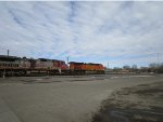 BNSF 5264, 647, NSRX 800098 + CN 15002